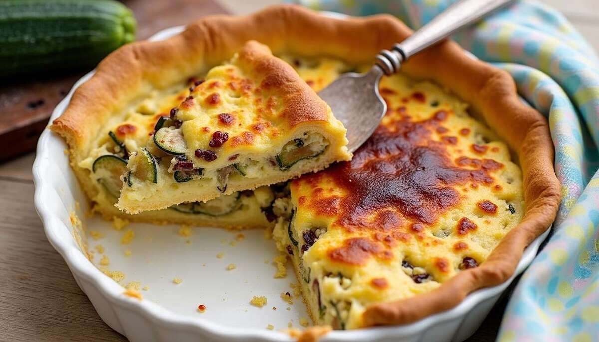 Tarte au thon et courgette : une recette gourmande et accessible