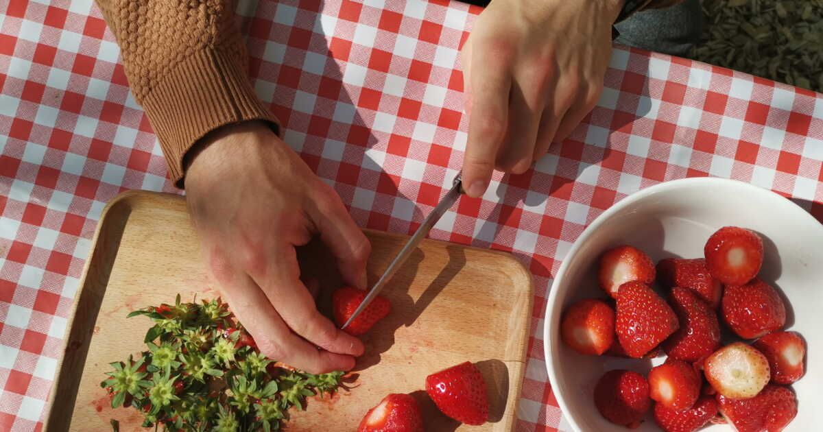 Un délice anti-gaspillage : gelée de fraises