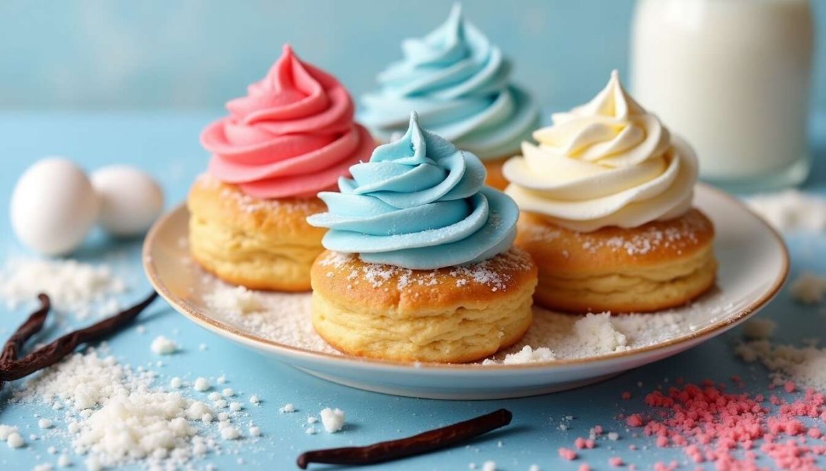 Des petits choux tricolores pour célébrer la France