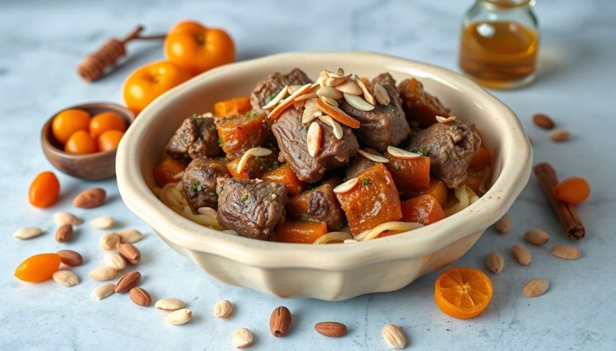Tajine d'agneau aux abricots secs : une expérience culinaire inoubliable