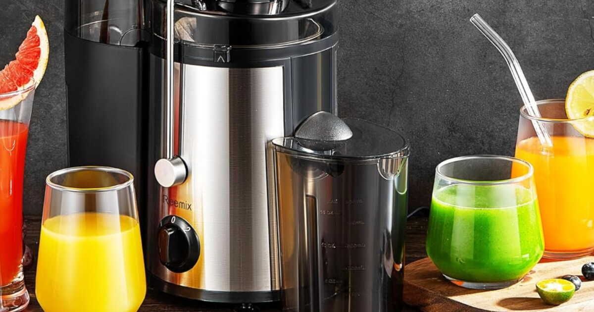 Découvrez la centrifugeuse mobile pour des jus frais à moins de 50 euros