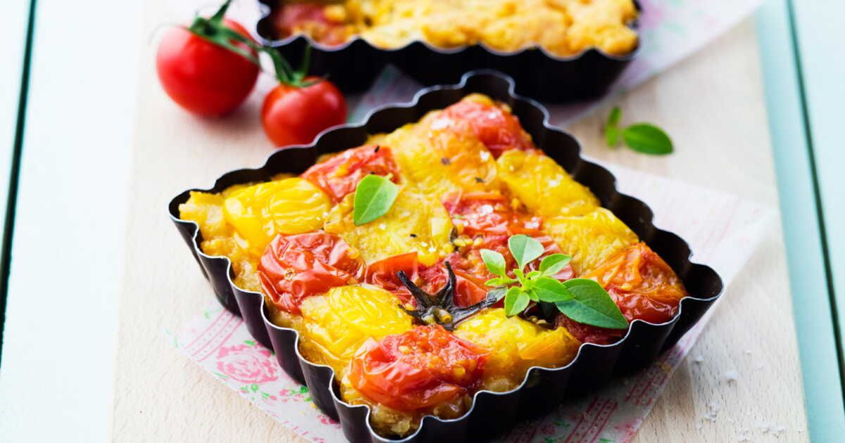 Tarte tatin de tomates et parmesan : une recette savoureuse