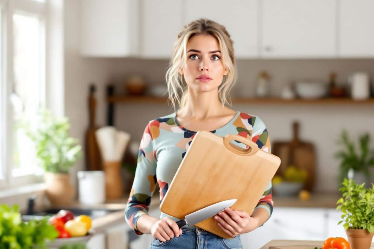 La méthode simple qui garde votre planche à découper comme neuve