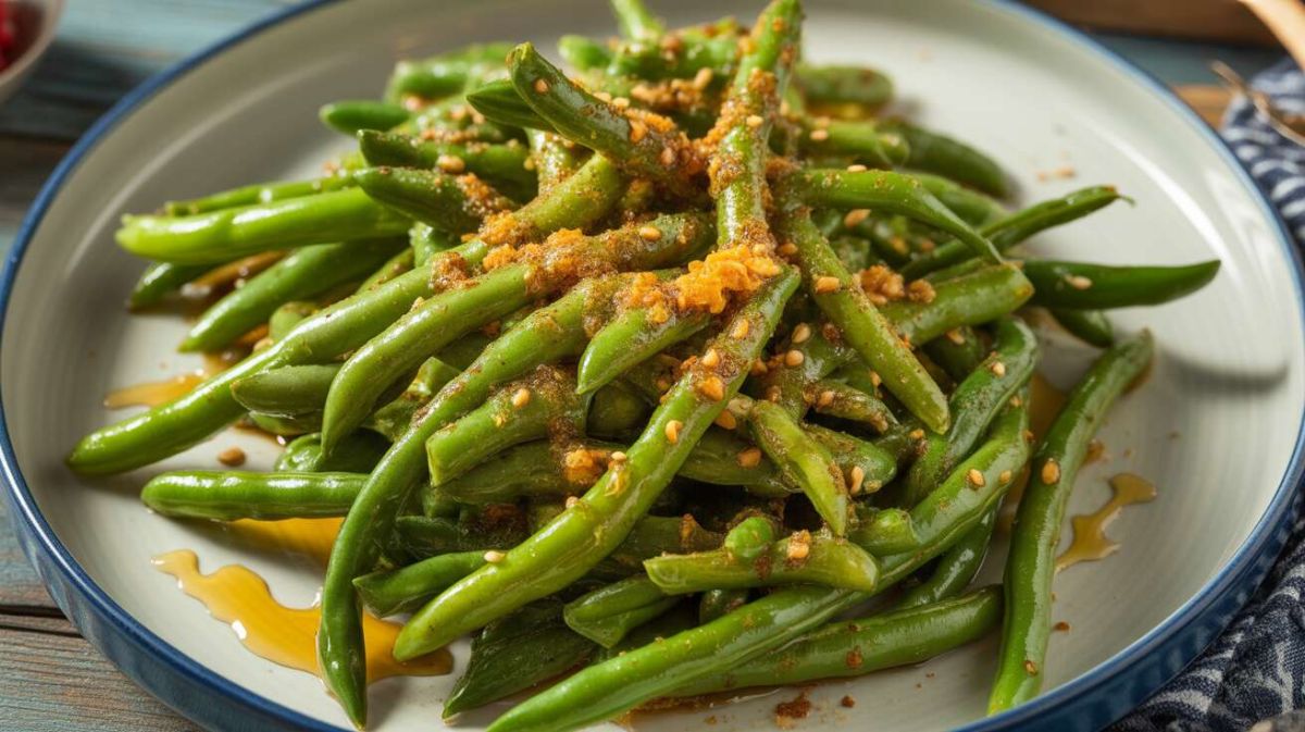 Découvrez la salade de haricots verts sublimée par une sauce inédite