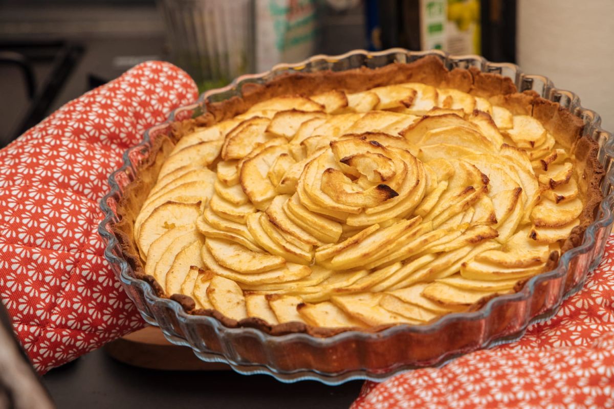 Découvrez le secret d'une tarte aux pommes croustillante sans précuisson