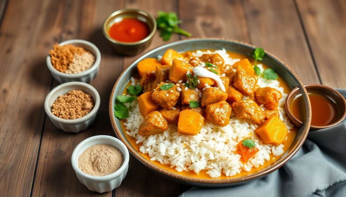 Une explosion de saveurs : porc au curry maison