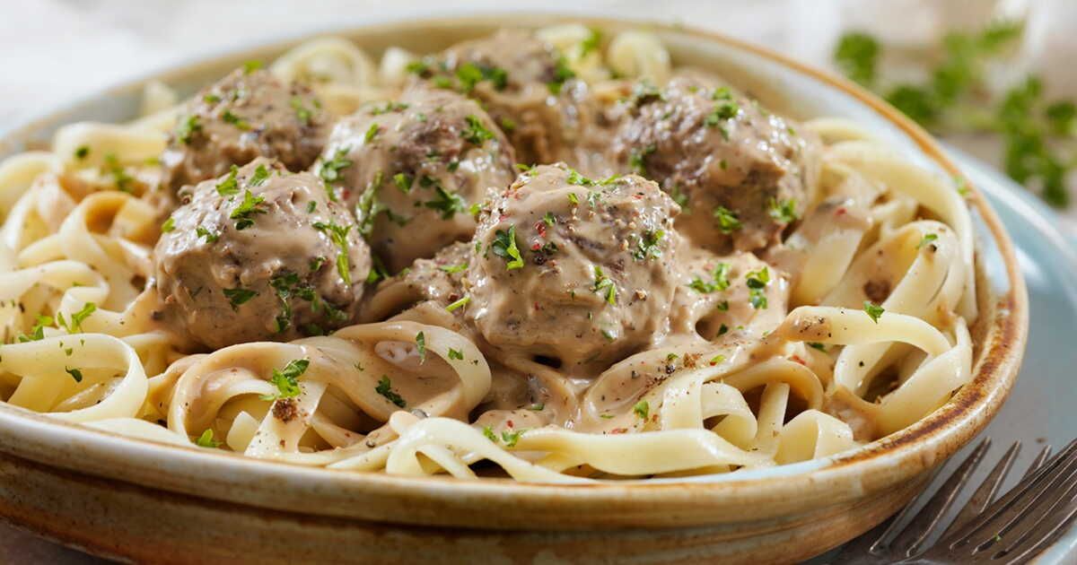 Pâtes aux boulettes et au Boursin : la recette express pour un dîner qui réchauffe