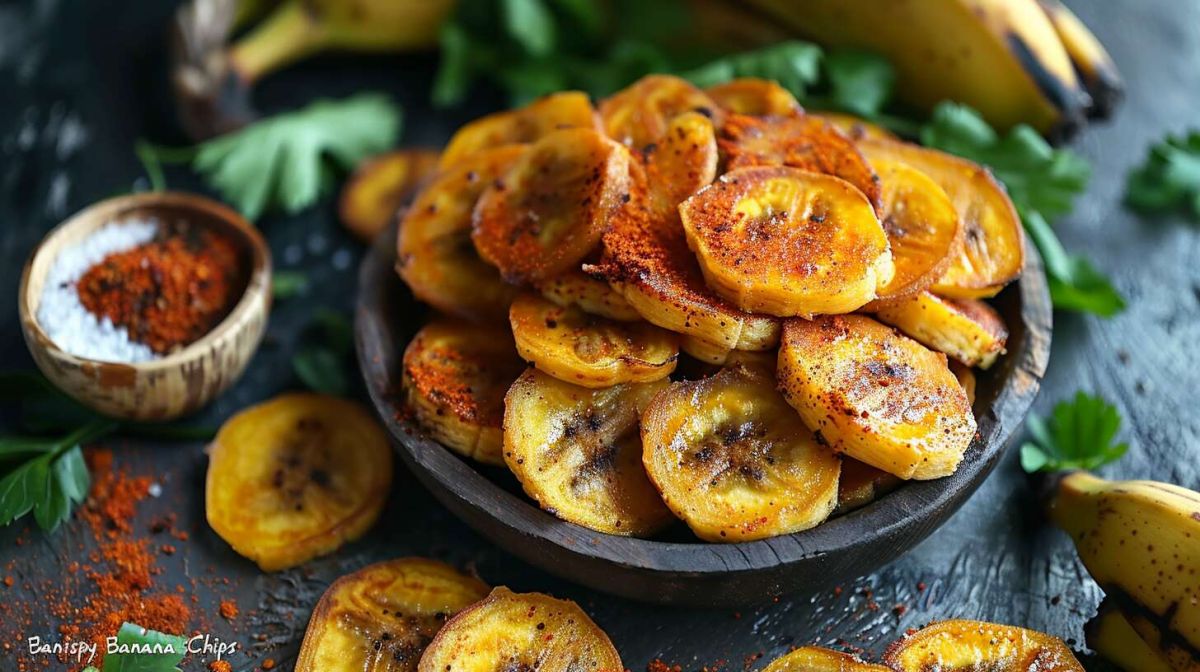 Les chips de banane croustillantes : une recette simple et savoureuse