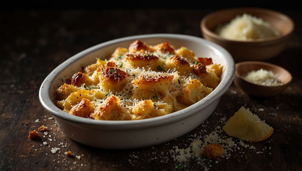 Le gratin de ravioles au parmesan qui va réchauffer vos soirées