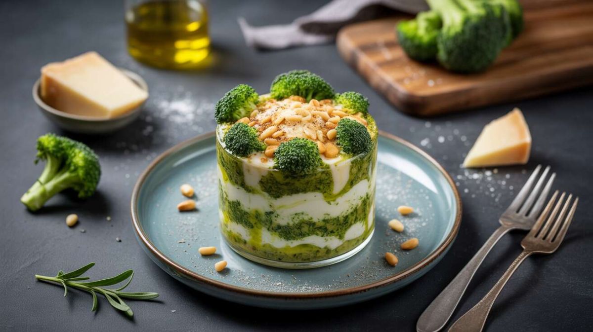 Verrines de brocoli et fromage : une harmonie délicieuse