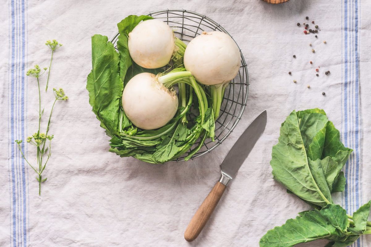 Comment éplucher un navet ?