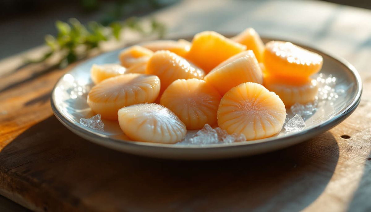 Les secrets d'une décongélation parfaite des noix de Saint-Jacques