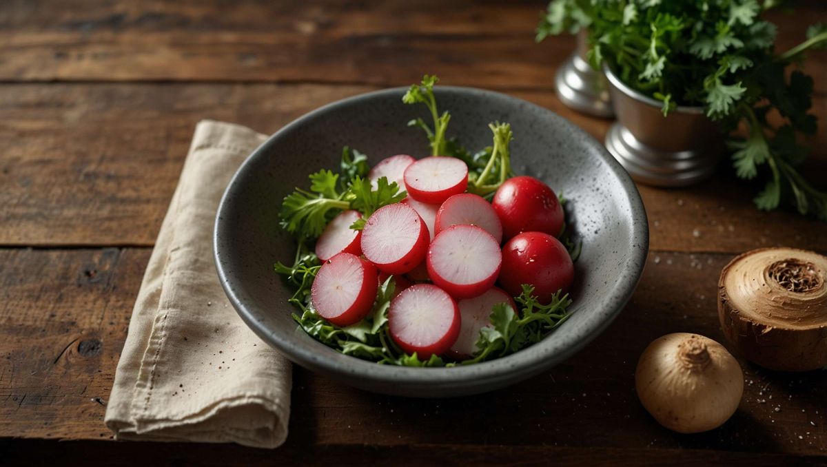 Transformez vos fanes de radis en soupe délicieuse et anti-gaspillage