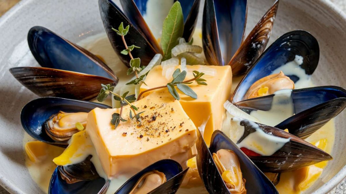 Savourez les moules au maroilles, une spécialité du Nord pleine de gourmandise