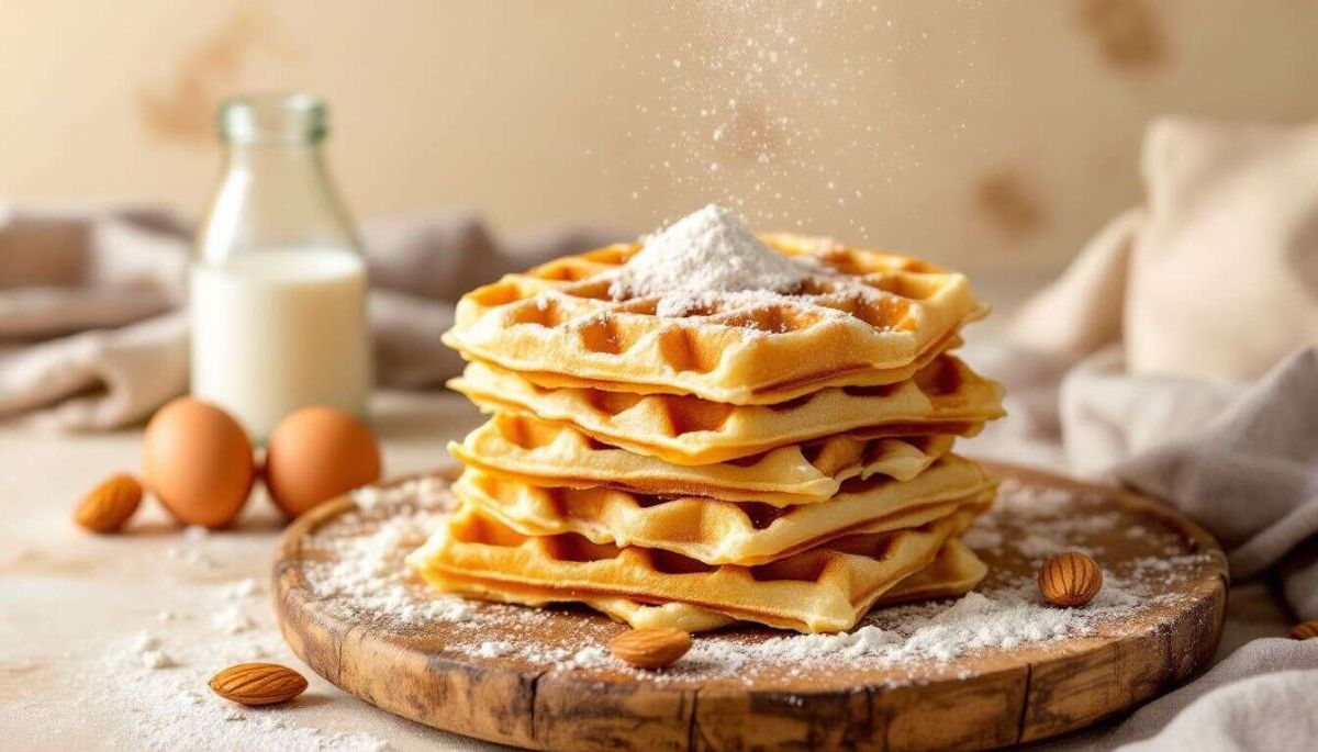 découvrez la recette de gaufres légères et croustillantes