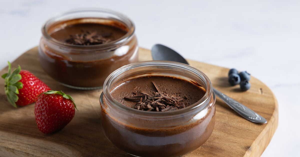 Un dessert au chocolat irrésistible avec seulement deux ingrédients