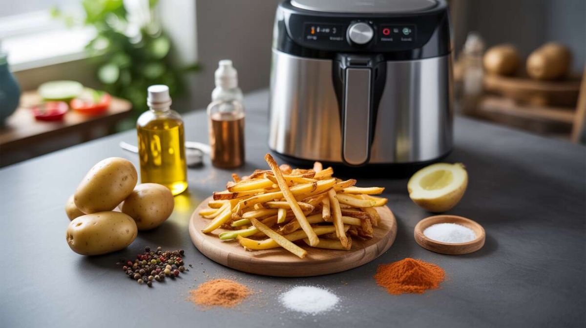 Des frites croustillantes à l'air fryer : la recette inratable pour une cuisson sans huile
