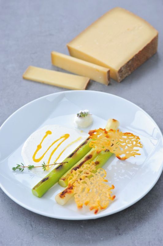 Éveillez vos papilles avec les poireaux au Gruyère AOP suisse de David Toutain