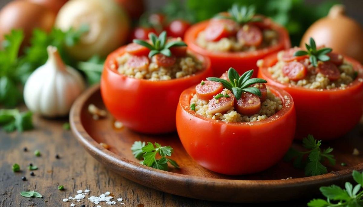 Découvrez le secret des tomates farcies moelleuses selon Philippe Etchebest
