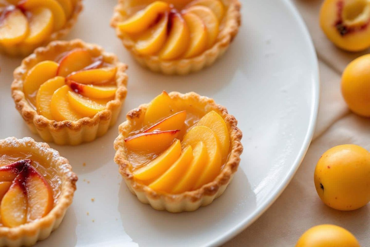 Craquez pour ces tartelettes aux mirabelles express pour un goûter estival