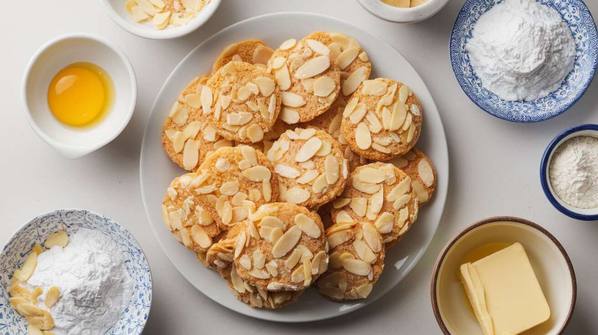 préparez des tuiles aux amandes en un clin d'œil