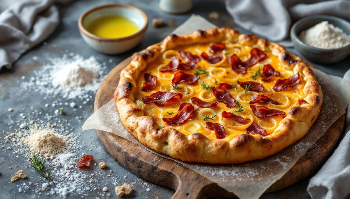 Flammekueche : la recette incontournable à préparer facilement