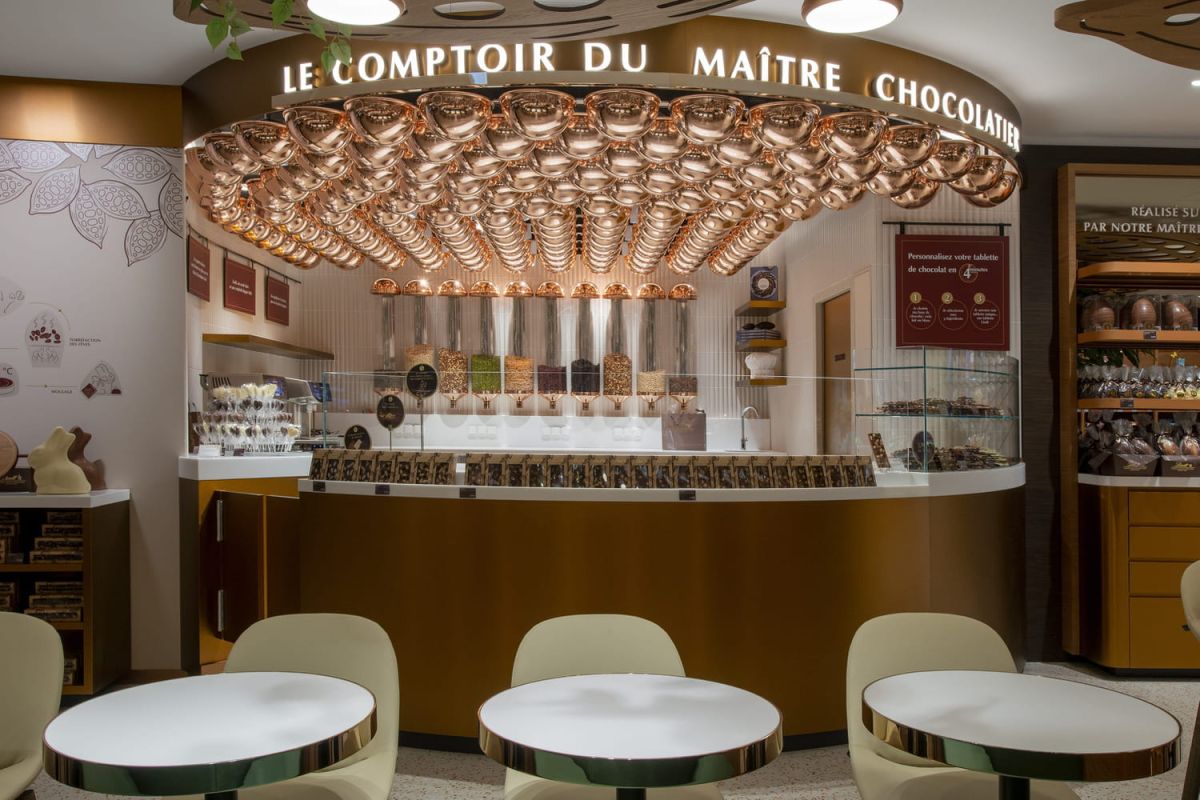 Découvrez l'atelier chocolat personnalisé de Lindt à Paris