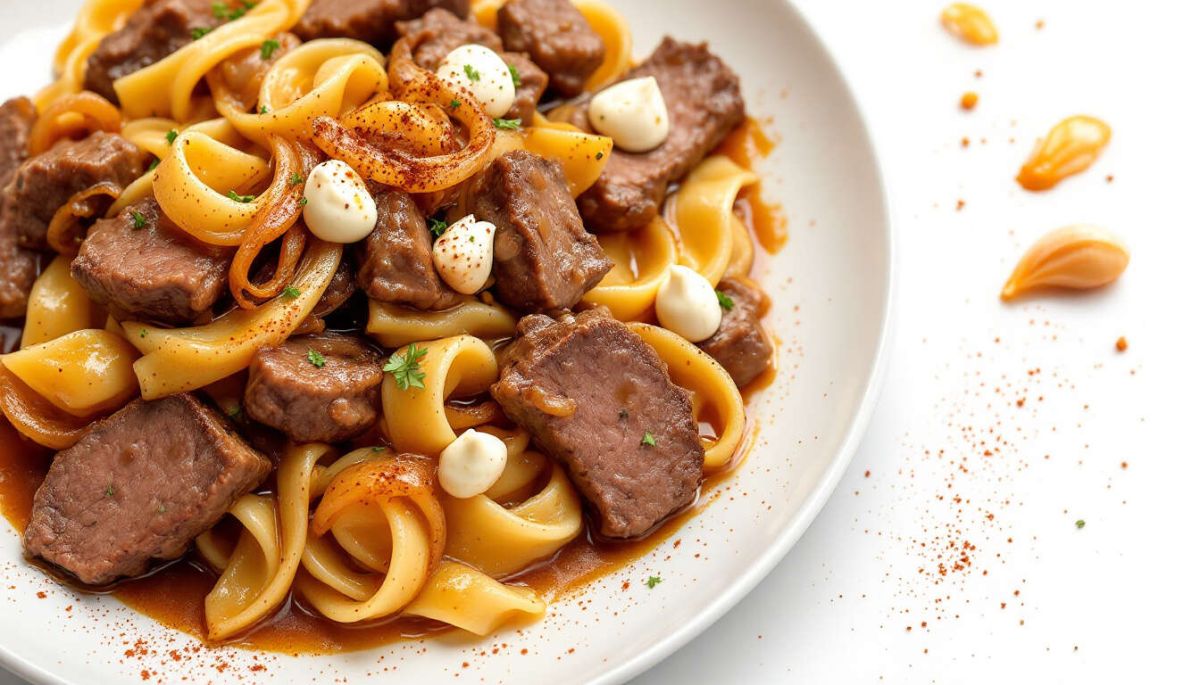 Émincé de boeuf Stroganov : un voyage gustatif en pleine Russie