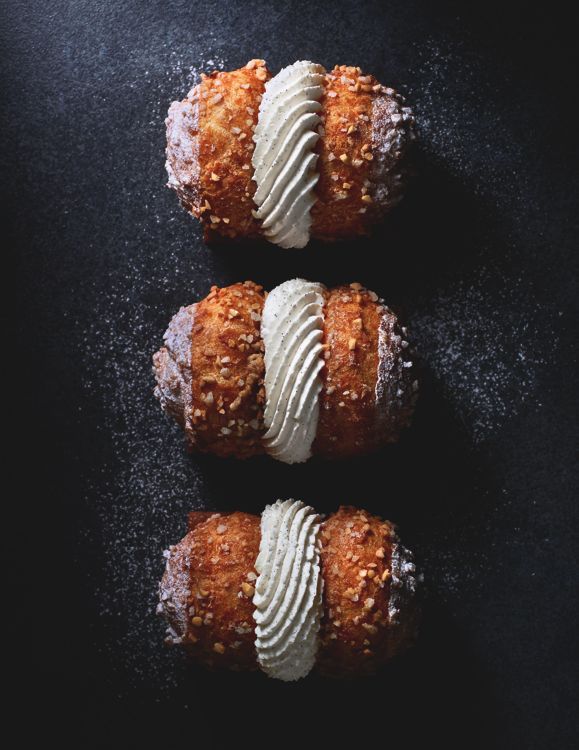 Les douceurs de Noël : doubles chouquettes à la chantilly