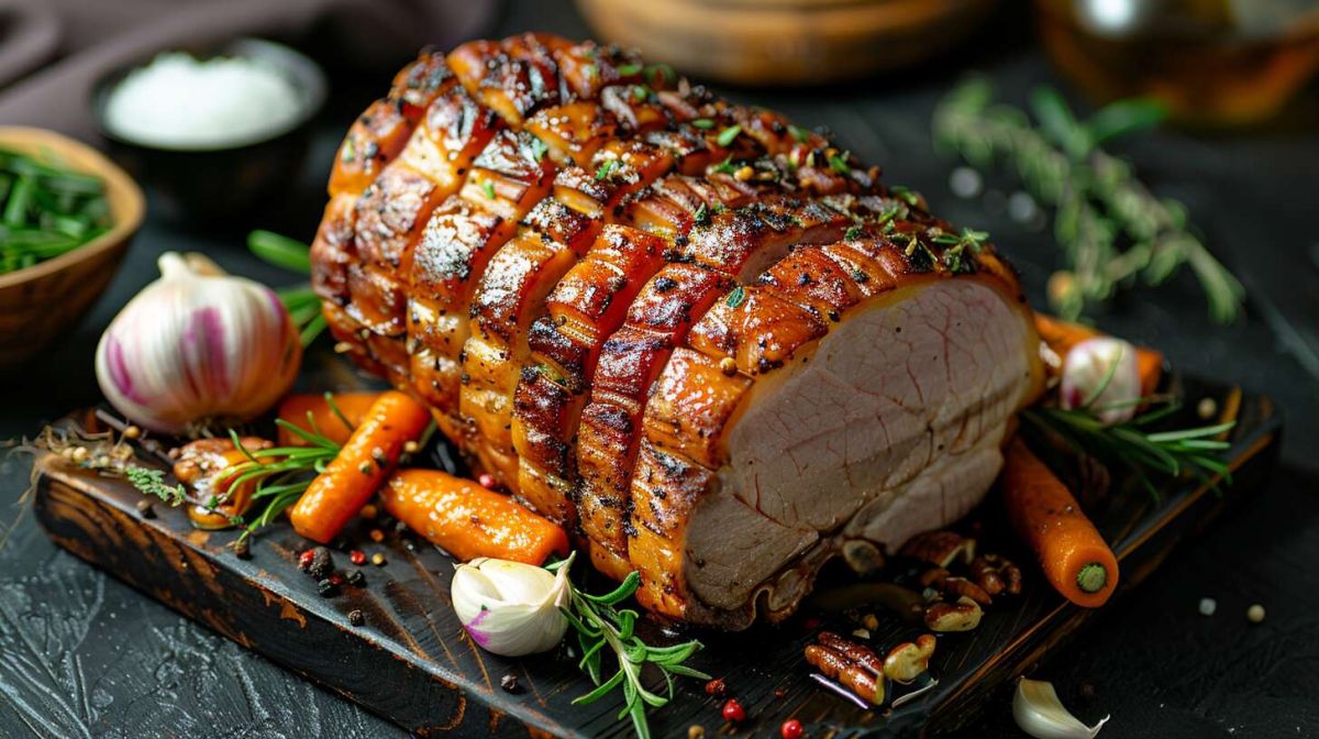 Savourez une palette de porc fumée au four : la recette à découvrir