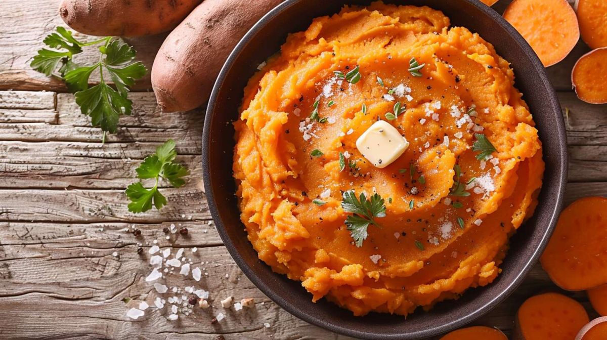 sublimez votre table avec une purée de patates douces au cookeo