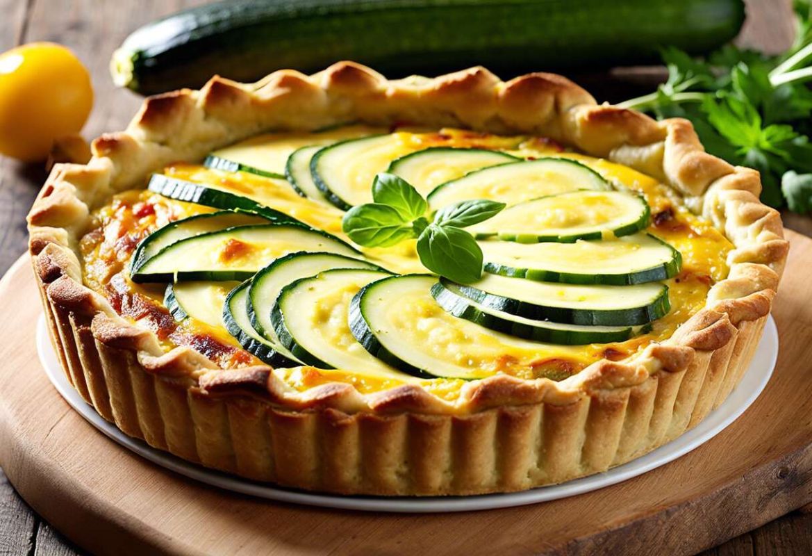 La quiche parfaite : courgettes et chèvre à découvrir