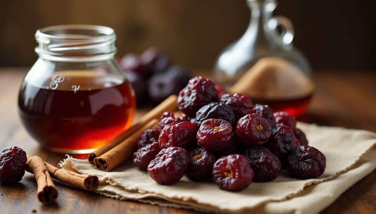 Des prunes à l’eau-de-vie pour un dessert raffiné