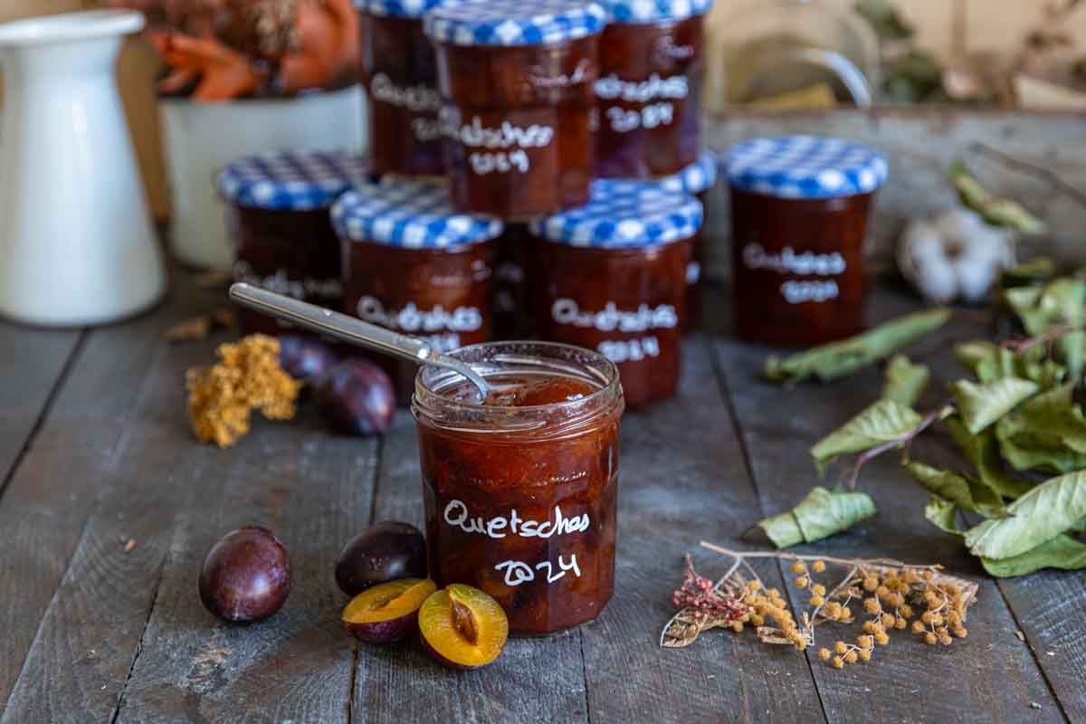 Confiture de Quetsches maison