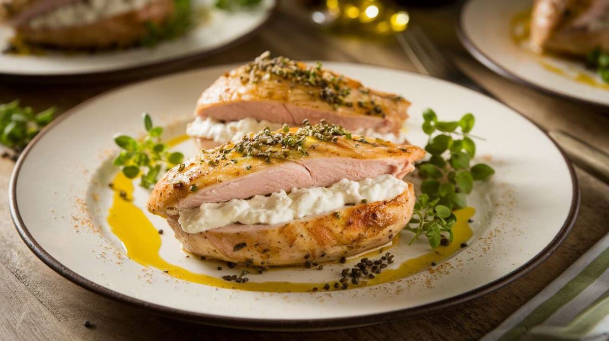 Des suprêmes de poulet farcis au fromage pour régaler vos invités