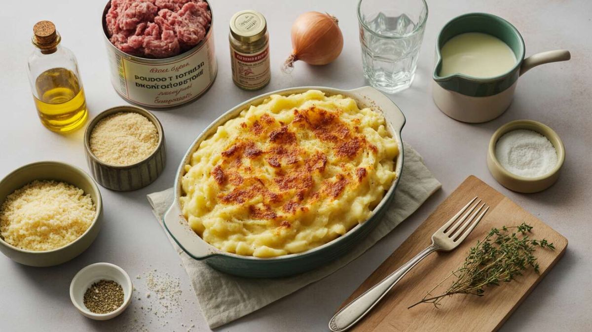 Un hachis parmentier au parmesan pour régaler vos convives