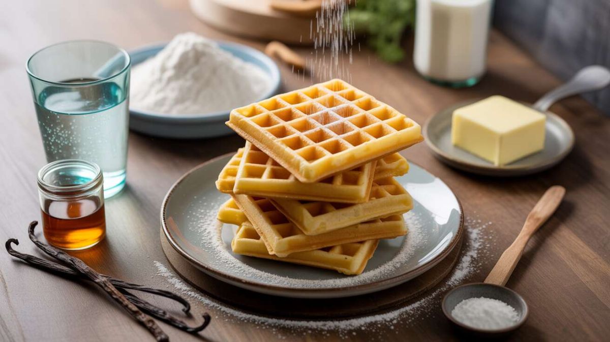 dégustez des gaufres légères et croustillantes avec cette recette simple