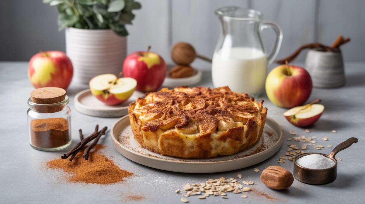 Le gratin de pommes à la cannelle : un dessert léger et réconfortant