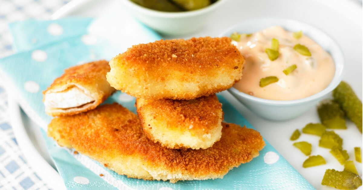 Savourez des nuggets de poulet au parmesan maison