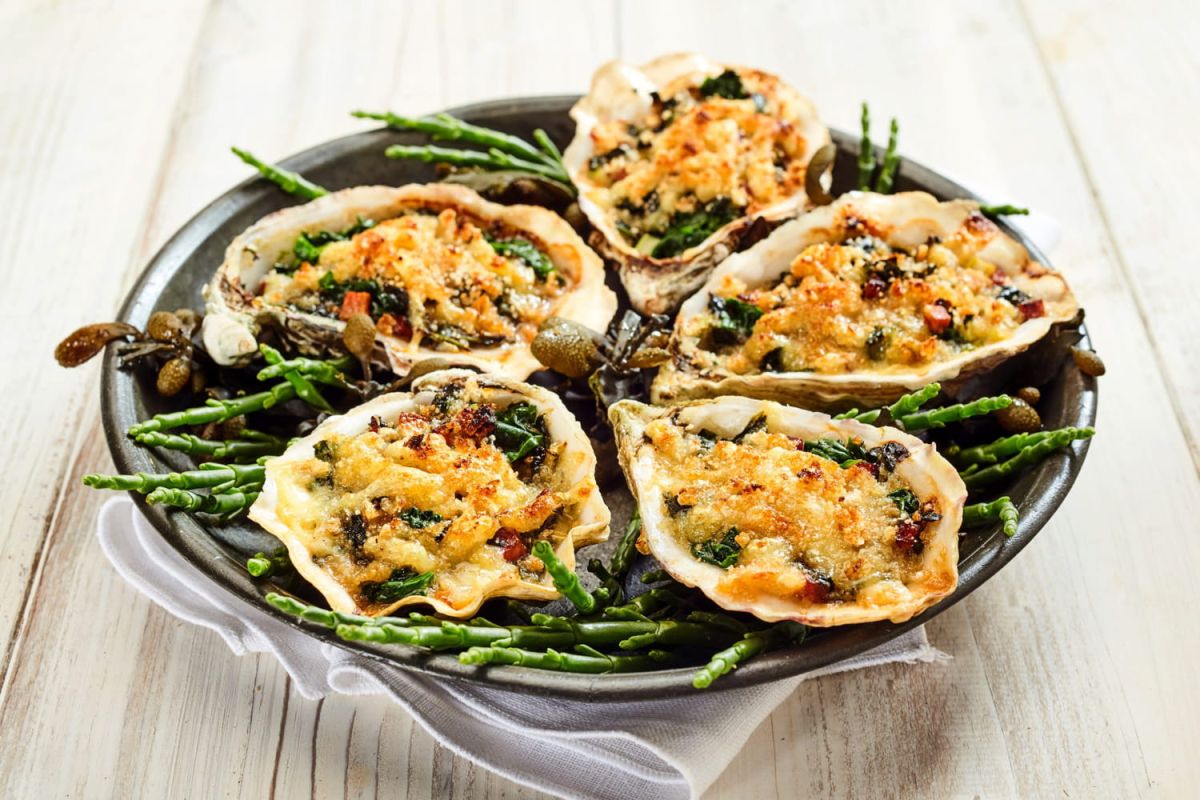 Pour un Noël gourmand, optez pour les huîtres gratinées à la Cyril Lignac
