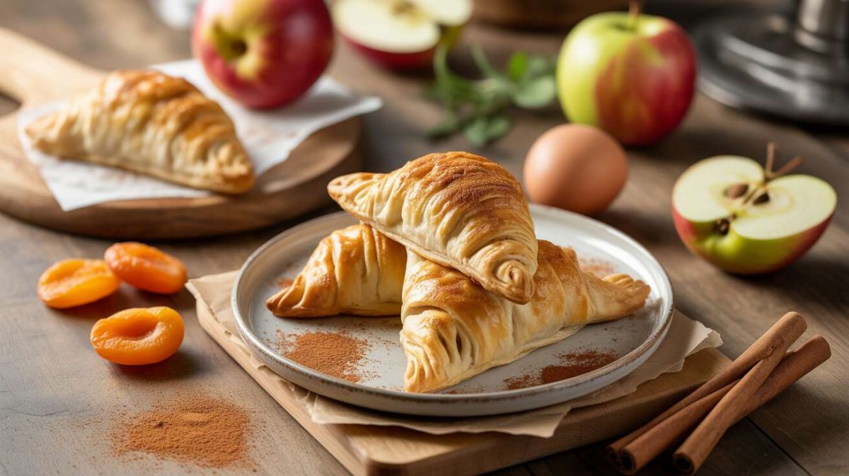 Une douceur légère : chaussons pomme et abricot à savourer sans culpabilité