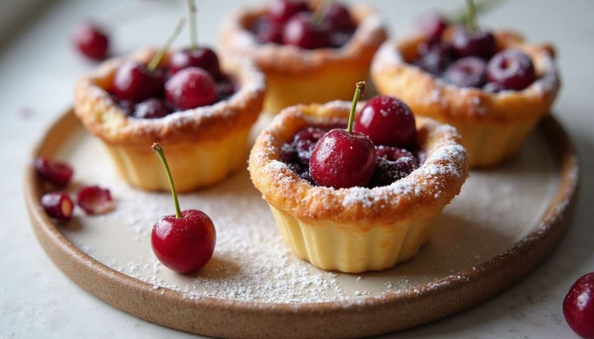 Un clafoutis léger aux cerises : recette en mini cocottes pour régaler vos convives