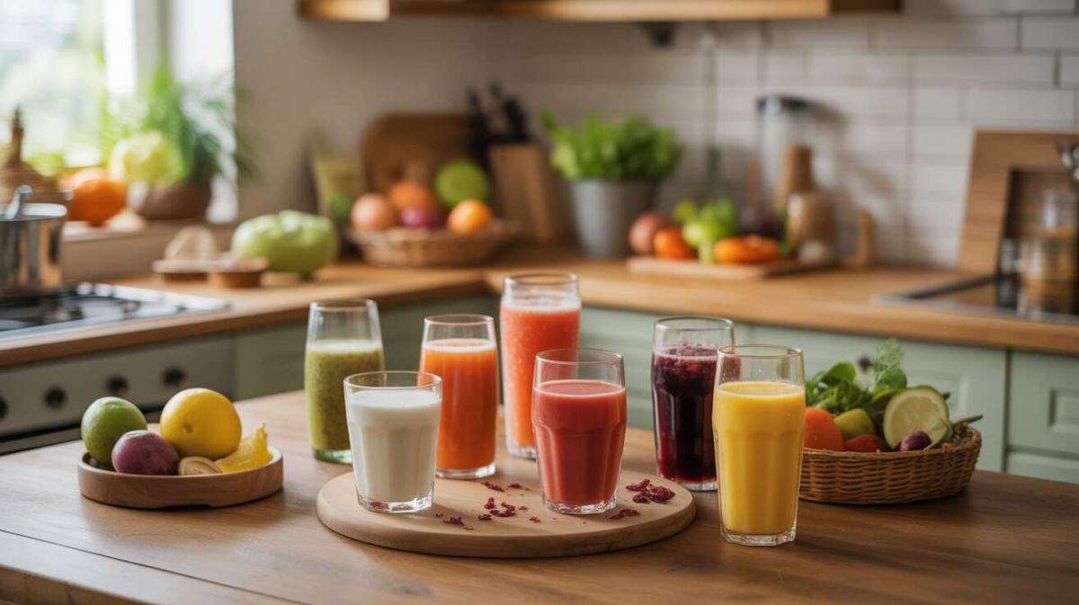 Des recettes de boissons saines pour profiter de l'été en famille