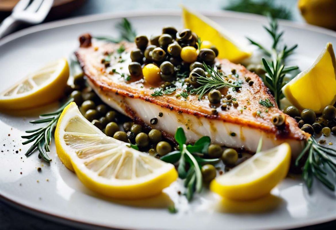 recette aile de raie au four