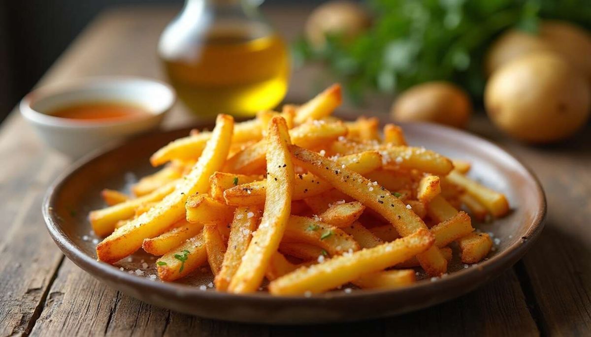 Le secret pour des frites maison croustillantes et moelleuses sans friteuse