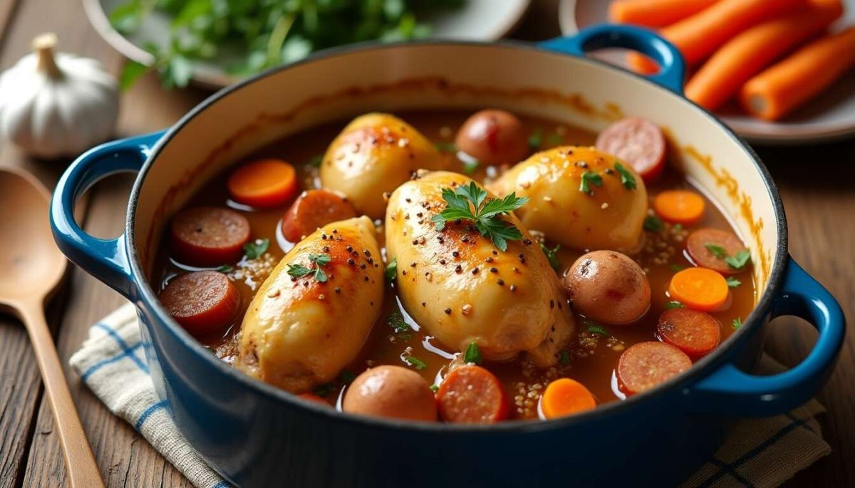 Savourez la paupiette de pintade en cocotte : la recette incontournable