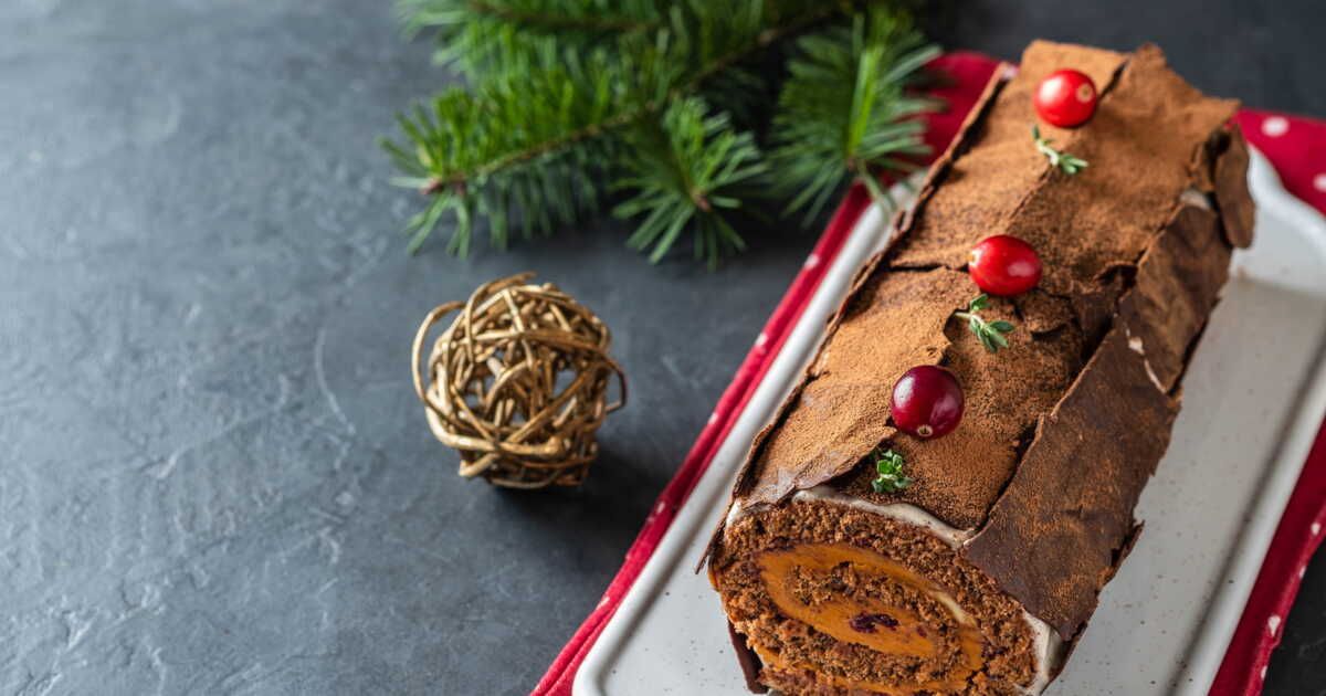 Eric Kayser sublime Noël avec sa bûche roulée au chocolat