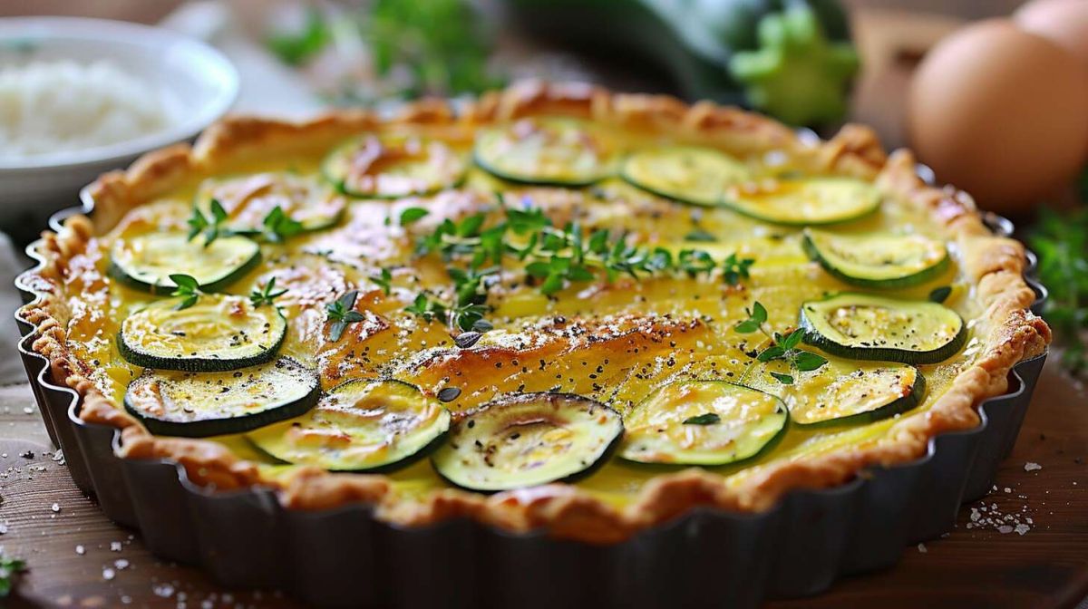 la tarte aux courgettes et moutarde : une recette à ne pas manquer