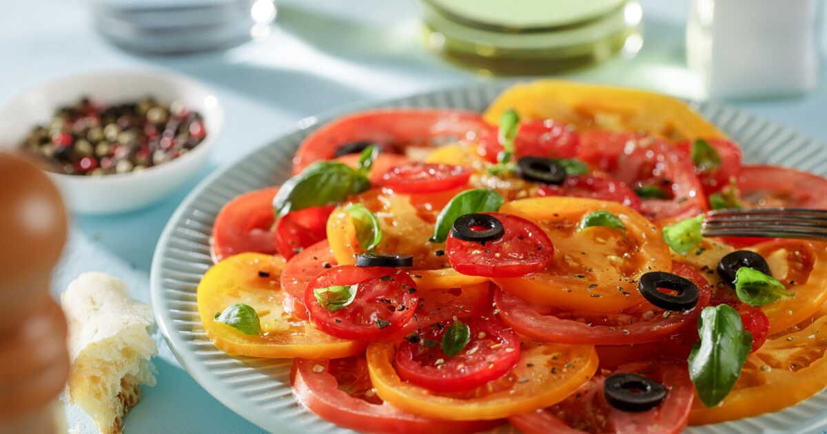 Des recettes estivales : le carpaccio de légumes et de fruits léger comme un souffle
