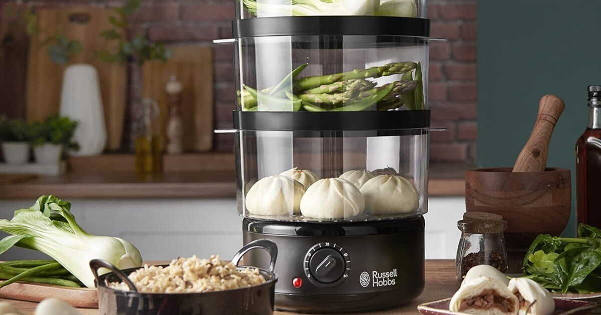 Révolutionnez votre cuisine avec le cuiseur vapeur Russell Hobbs à moins de 40 euros